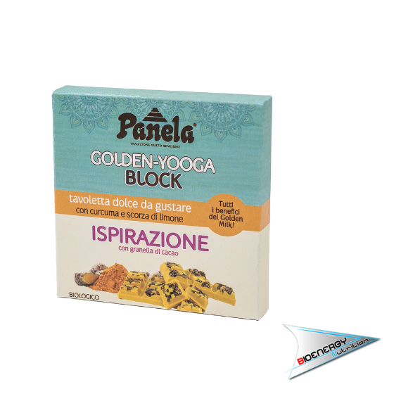 Panela - GOLDEN – YOOGA BLOCK ISPIRAZIONE (Conf. 50 gr) - 